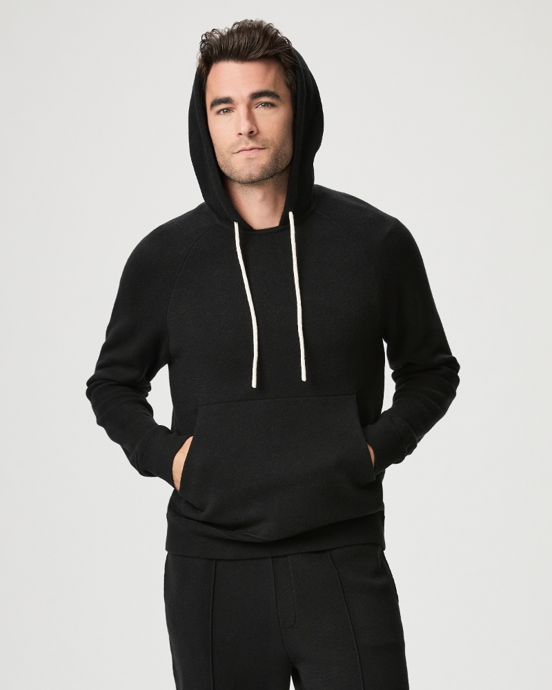 Exclusive* Donaldson Sweater Hoodie - Black